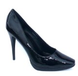 Caterpillar Garage Shoes - Spirit - Womens High Heel Shoe - Black Patent Size 6 UK