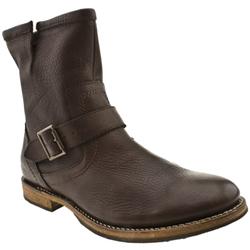 Male Caterpillar Jonas Leather Upper Casual Boots in Brown