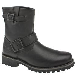 Caterpillar Male Creed Leather Upper Casual in Black
