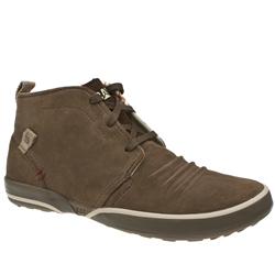 Caterpillar Male Status Hi Waxy Leather Upper Casual in Brown