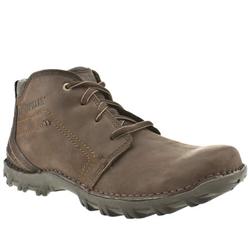 Male Transform Ii Leather Upper Casual Boots in Dark Brown