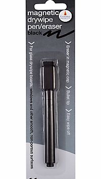 Cathedral Drywipe Magnetic Marker Pen, Black