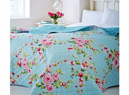 Catherine Lansfield Home Canterbury Quilted Bedspread, Multi, 240 x 260 Cm