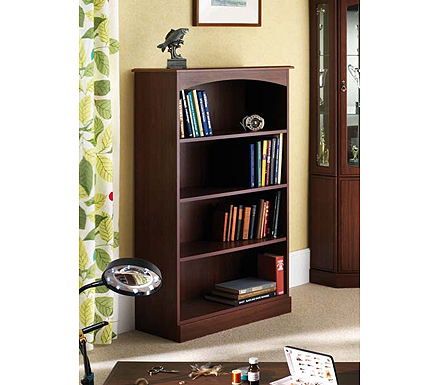 Furniture Byron Bookcase in Mahogany