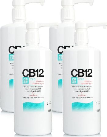 CB12, 2102[^]0106470 Safe Breath Mild Mint 1L - 4 Pack
