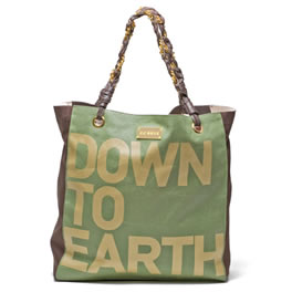 Down To Earth Eco Tote in Green