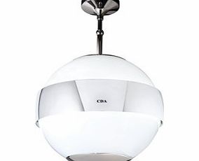 CDA 3S10WH Spherical Designer Cooker Hood With