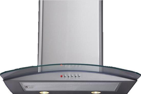 CDA CPX8SS 80cm Chimney Hood in Stainless Steel