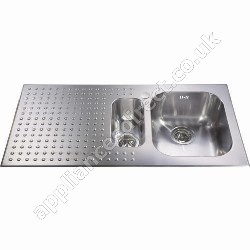 Picazzo One and Half Quarter Bowl Sink with Left Hand Drainer