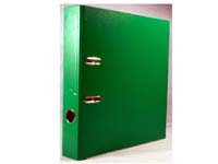 CEB CE A4 green polypropylene mini lever arch file,
