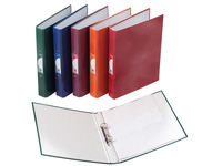 CEB CE A4 purple laminated ring binder with 2 O