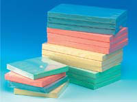 CEB CE pastel sticky notes, 75x125mm, 100 sheets of