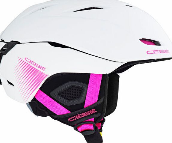 Cebe Womens Cebe Atmosphere Helmet - White Pink