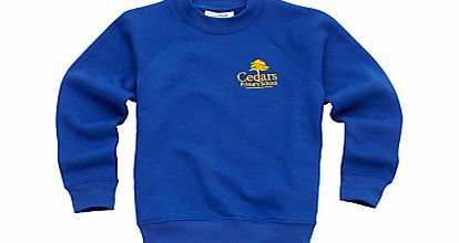 Cedars Primary School Unisex Sweatshirt, Royal