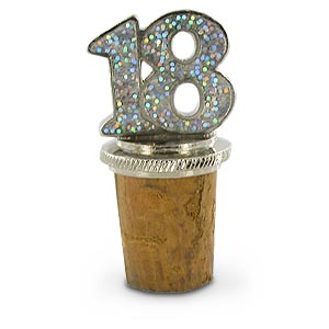 Celebration 18th Birthday Bottle Stopper