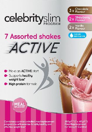 Celebrity Slim, 2102[^]0107436 Active 7 Sachet Carton