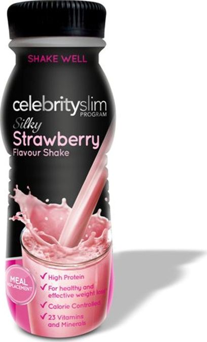 Celebrity Slim, 2102[^]0107433 Strawberry Ready-to-drink shake
