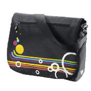 Celly 15.4 Rainbow Black Laptop Bag