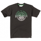 Celtic Mens Gradient Crest T-Shirt Black