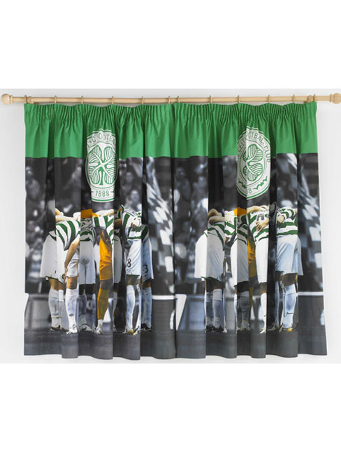 Celtic FC Curtains 72 drop