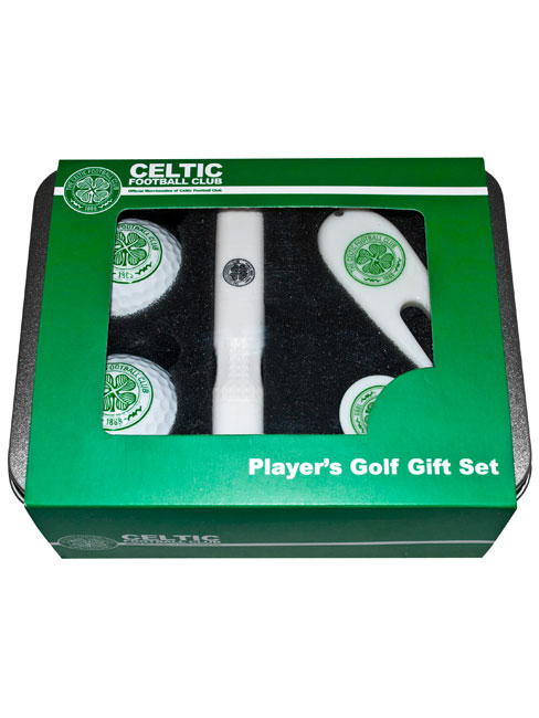 Celtic FC Players Golf Tin Gift Set