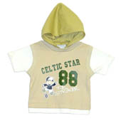 Hooded 2 Piece Set - Infants - Green.