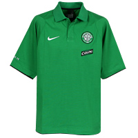 Celtic Nike 06-07 Celtic Polo shirt (green)