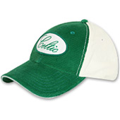 Oval Badge Cord Cap - Green.