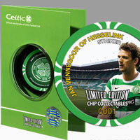 celtic Season 07/08 Collectable Poker Chips -