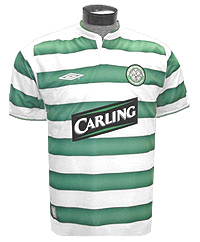 Celtic Umbro Celtic home 03/04