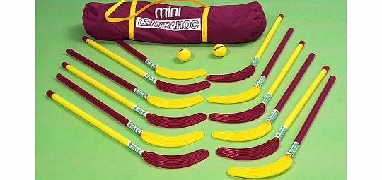 Centrahoc Mini Junior/Starter level Kit Kids Practice amp;Learning Floor Hockey Set