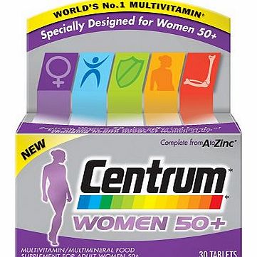 Centrum Women 50  30 tablets 10160055