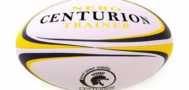 Centurion Nero Trainer Rugby Ball - Yellow, Size 5