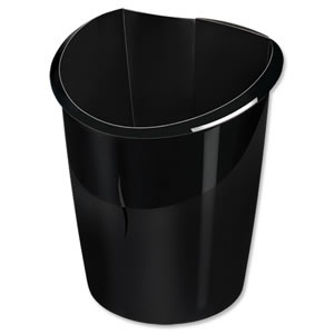 CEP Isis Waste Bin with Flattened Side Moulded