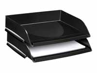 cep Pro black wide entry letter tray for A4 and