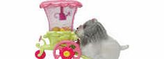 Zhu Zhu Pets Puppies - Push Along Flower Cart