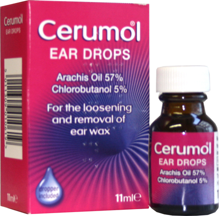 cerumol ear drops 11ml Medicine - review, compare prices, buy online