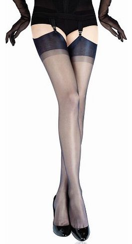 Cervin Capri 15 non-stretch RHT stockings x large 57``-59`` black