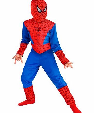 Cesar Boys Childrens Officially Licensed Spiderman Fancy Dress Costume - AGE 3 to 5