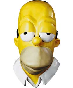 Homer Simpson Vinyl Oversized Mask