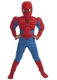 Spiderman Classic Muscle Costume - 3/5 Years