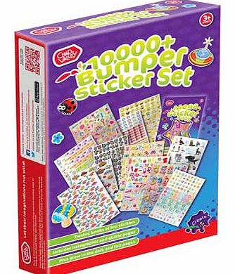 10000 Piece Sticker Book