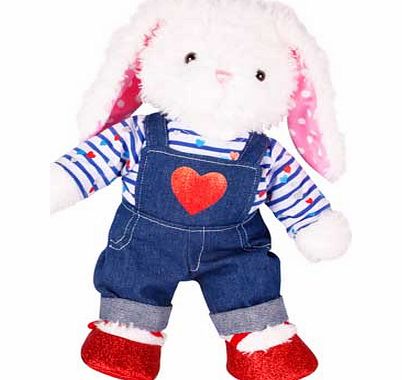 Chad Valley DesignaBear Heart Dungarees and Top