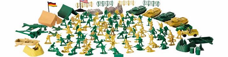 Chad Valley Military Bucket Playset