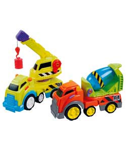 Chad Valley Set of 2 Construction Vehicles