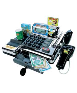 chad valley Stainless Steel Effect Cash Register