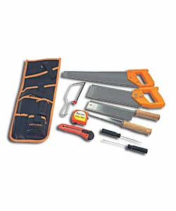 Challenge 9 Piece Carpenters Tool Kit