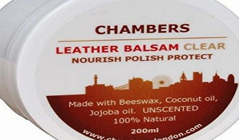 Chambers Leather Natural Chambers Leather Balsam Conditioner Polish 200ml (Unscented)