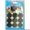 Round Rubber Adhesive Skid Protector One