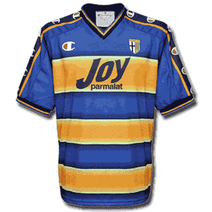 Champion 01-02 Parma Home shirt